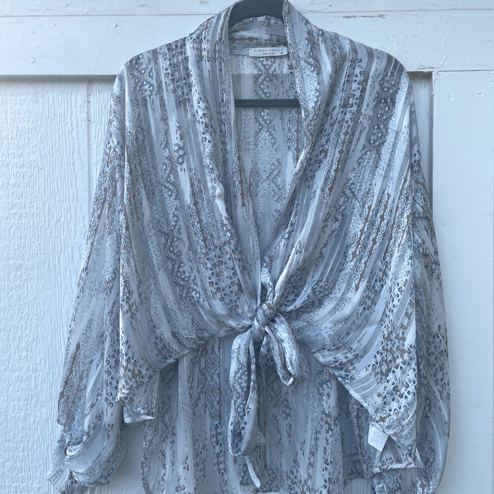 Final Touch, transparent long sleeve